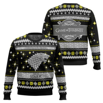 Christmas Is Coming House Stark Game Of Thrones Ugly Christmas Sweater