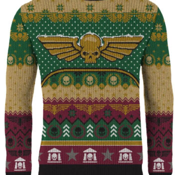 Command the Holidays Astra Militarum Ugly Christmas Sweater