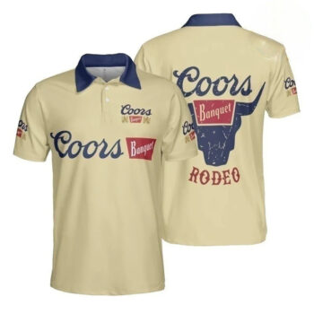 Coors Banquet Rodeo Polo Shirt
