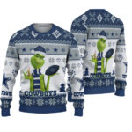 2025 Cowboys Grin Football Christmas Ugly Sweater