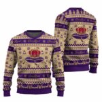 Crown Royal Snowing Christmas Ugly Sweater
