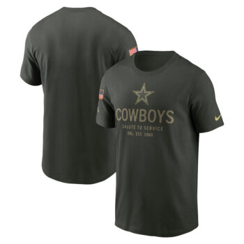 Dallas Cowboys Forest Green 2025 Salute to Service T-Shirt