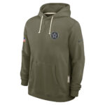 Dallas Cowboys Olive 2025 Salute to Service Hoodie