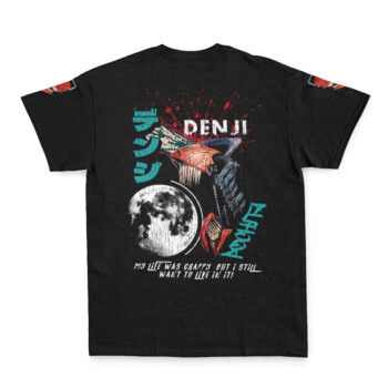Denji My Life Was Chainsaw Man Streetwear T-Shirt