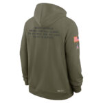 Denver Broncos Olive 2025 Salute to Service Hoodie