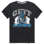 Detroit Lions Charcoal Star Wars x Football League T-Shirt