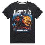 Detroit Lions Jahmyr Gibbs Charcoal Angry Runs T-Shirt