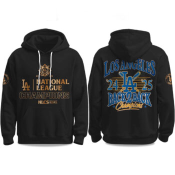 Dodgers National League Champions 2025 Hoodie Style 2