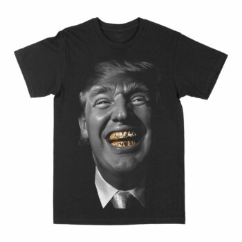Donald Trump "Gold Grill" Graphic T-Shirt