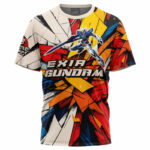 Exia-Gundam_T-Shirt-3D-FRONT_Mockup.webp