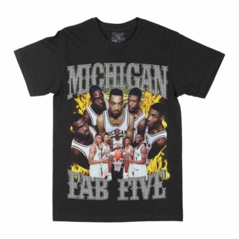 Michigan "Fab Five" Graphic T-Shirt