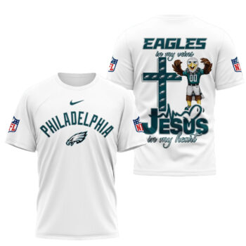 Football League Philadelphia Eagles in My Veins T-Shirt