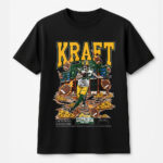 Green Bay Packers Tucker Kraft Euphoria Retro T-Shirt