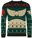 Grim Tidings Dark Angels Ugly Christmas Sweater