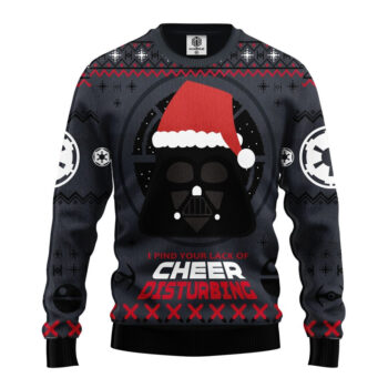 I Find Your Lack Of Cheer Disturbing Ugly Christmas Sweater