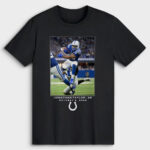 Indianapolis Colts Jonathan Taylor Black Flash Features Week 5 T-Shirt