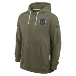 Indianapolis Colts Olive 2025 Salute to Service Hoodie