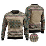 Iowa Mandala Ugly Christmas Sweater