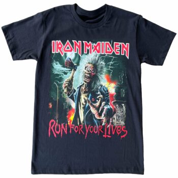 Iron Maiden "Run For Your Lives" Graphic T-Shirt