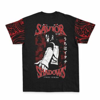 Itachi Uchiha Savior In The Shadows Shippuden Streetwear T-Shirt