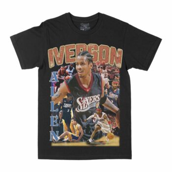 Allen Iverson "Step Over" Graphic T-Shirt