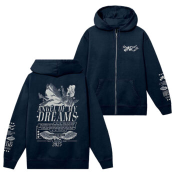 JADE That’s Showbiz Baby The Tour 2025 Merch Angel Of My Dreams Zip Hoodie