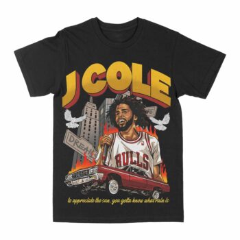 J. Cole "Chicago" Graphic T-Shirt