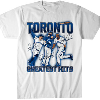Joe Carter, Jose Bautista, & George Springer Toronto's Greatest Hits T-Shrit