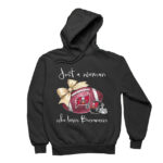 Just A Woman Who Loves Tampa Bay Buccaneers Pink Bow 2025 Shirt
