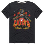 Kansas City Chiefs Charcoal Star Wars x Football League T-Shirt