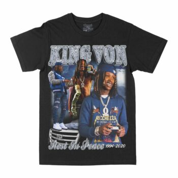 King Von RIP Graphic T-Shirt