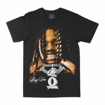 King Von "Big Face" Graphic T-Shirt