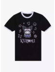 Kuromi's Mischief Mansion Ringer T-Shirt