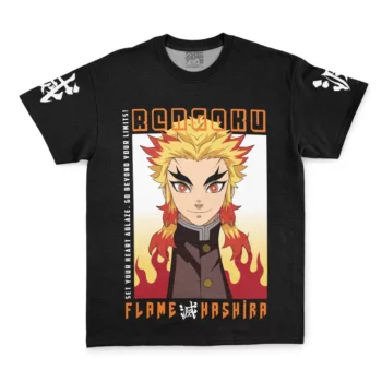 Kyojuro Rengoku Set Your Demon Slayer Streetwear T-Shirt
