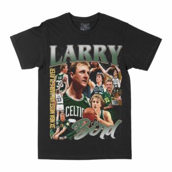 Larry Bird "MVP" Graphic T-Shirt