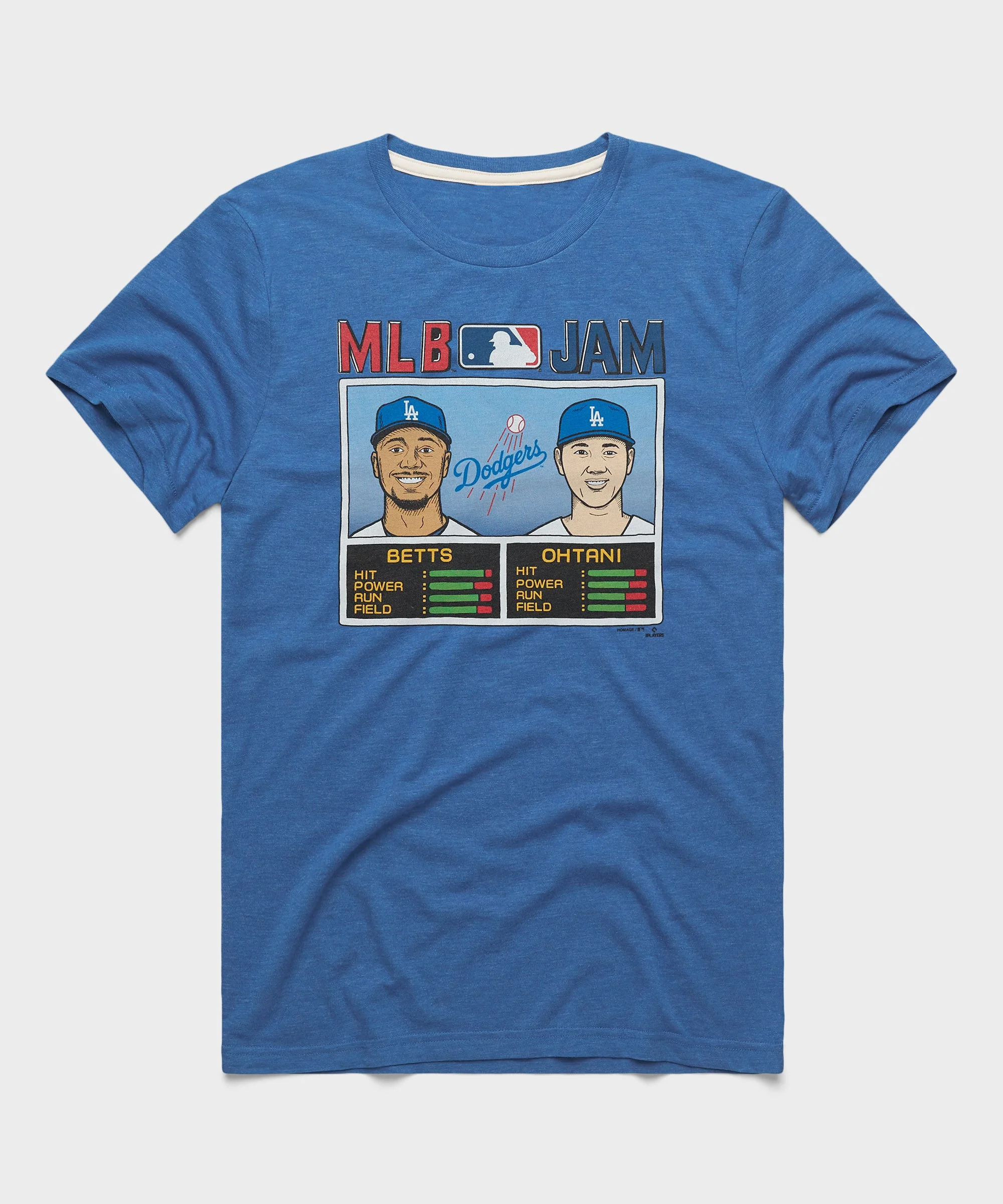 League Baseball Jam Dodgers Betts and Ohtani T-Shirt League Baseball Jam Dodgers Betts and Ohtani T-Shirt