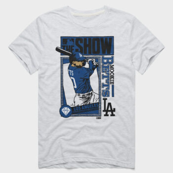 League Baseball The Show Dodgers Mookie Betts T-Shirt
