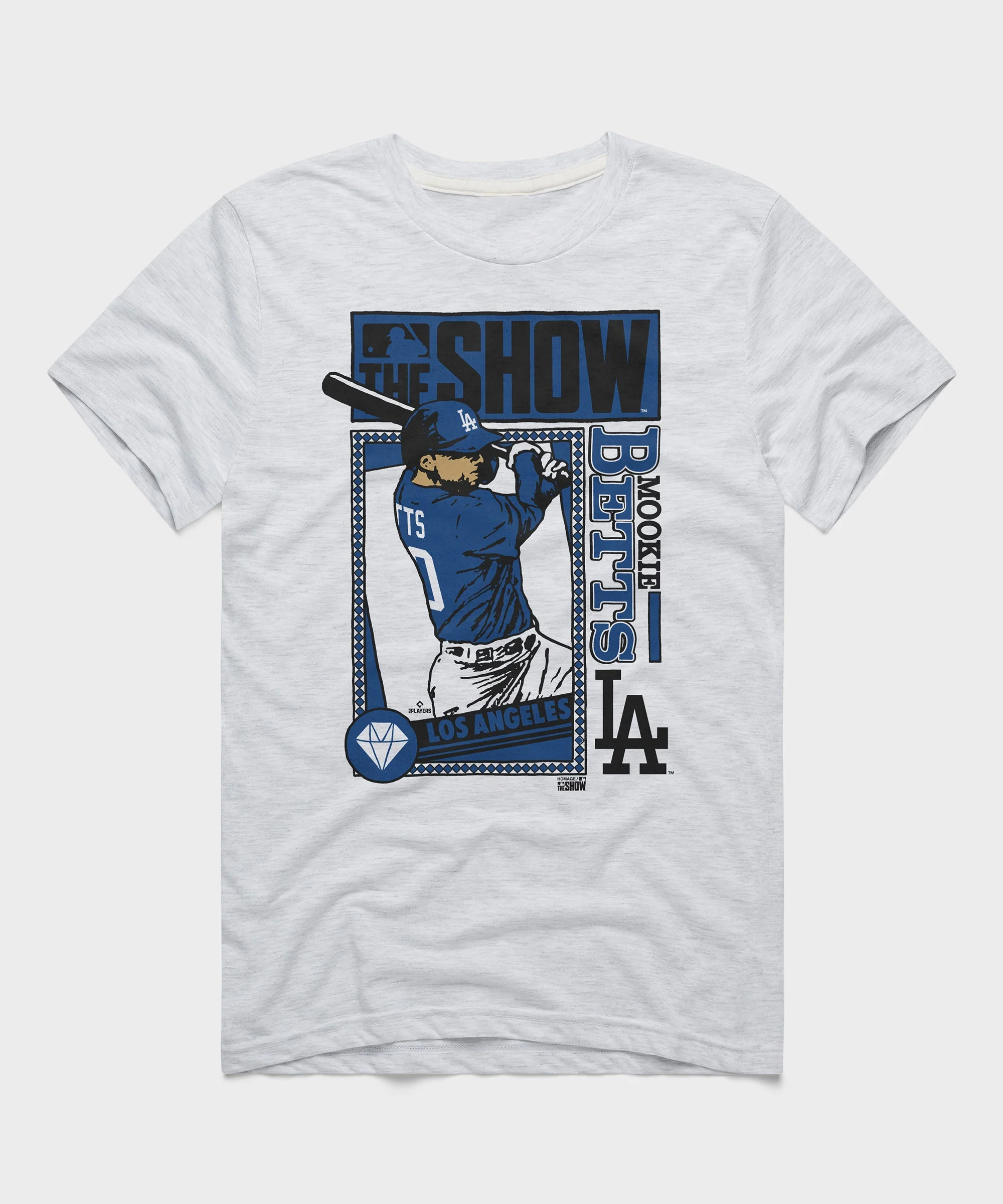 League Baseball The Show Dodgers Mookie Betts T-Shirt League Baseball The Show Dodgers Mookie Betts T-Shirt