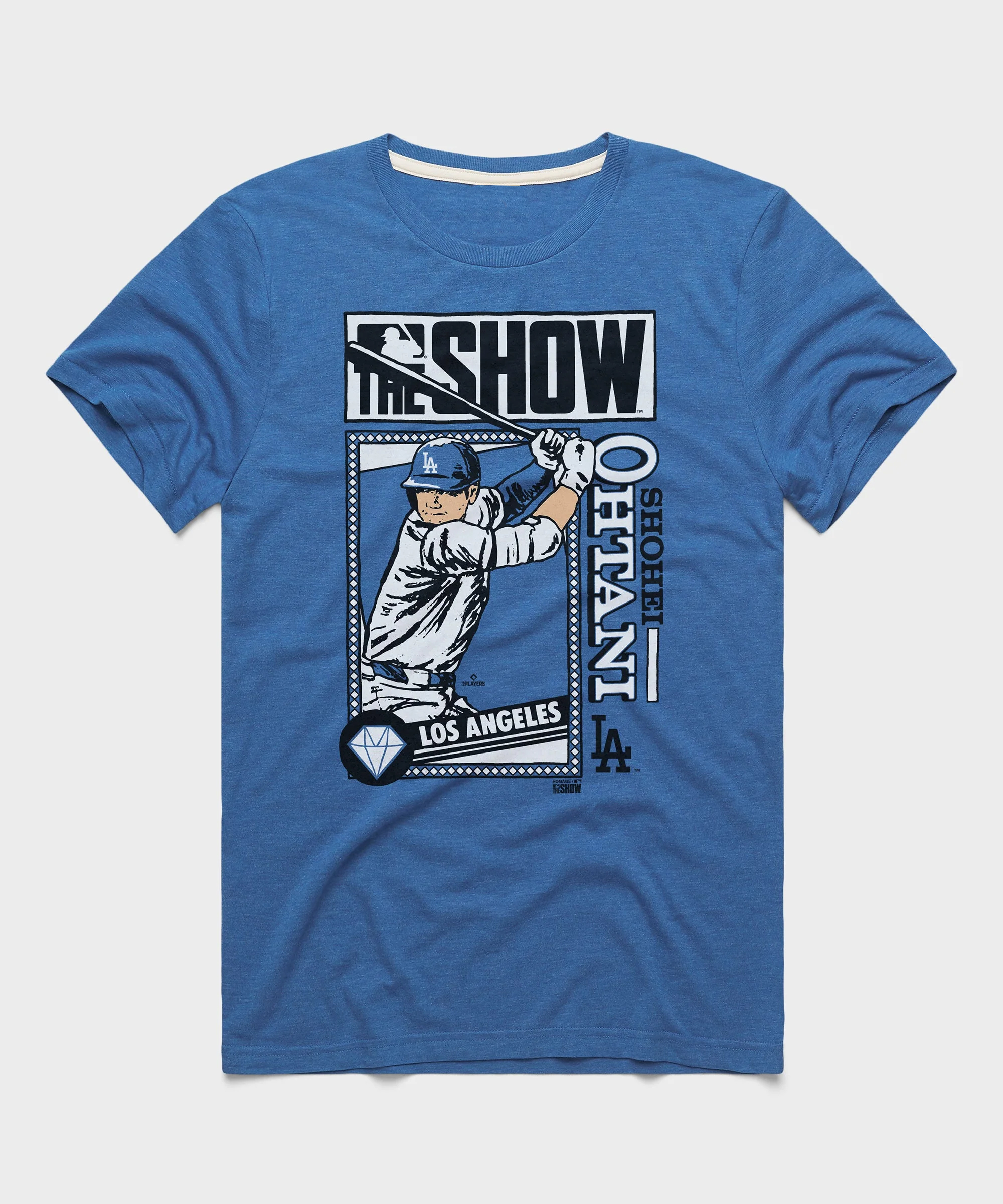 League Baseball The Show Dodgers Shohei Ohtani T-Shirt League Baseball The Show Dodgers Shohei Ohtani T-Shirt