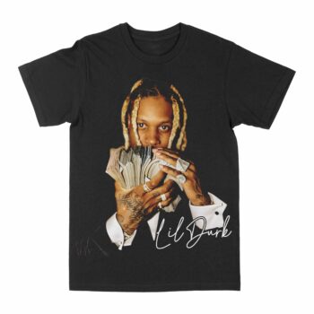 Lil Durk "Holding Paper" Graphic T-Shirt