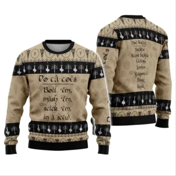Lord of the Rings Ugly Christmas Sweater