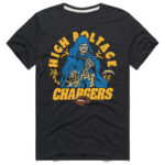 Los Angeles Chargers Charcoal Star Wars x Football League T-Shirt