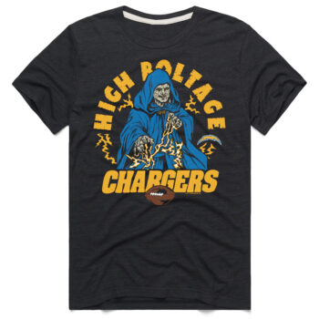 Los Angeles Chargers Charcoal Star Wars x Football League T-Shirt