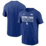 Los Angeles Dodgers Royal 2025 National League Champions T-Shirt