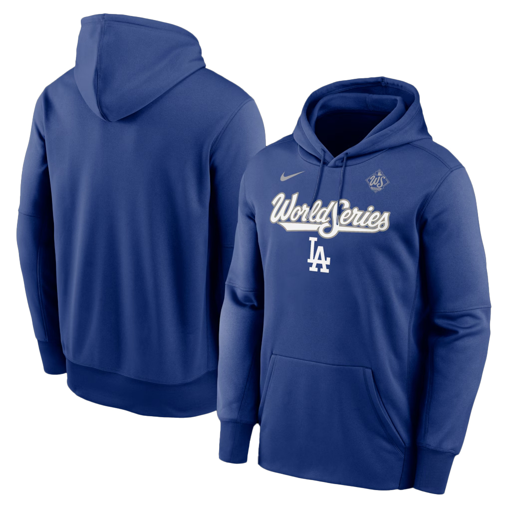 Los Angeles Dodgers Royal 2025 World Series Collection Legend Hoodie