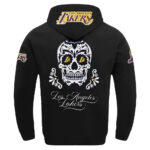 Los Angeles Lakers Sugar Skull Fleece Pullover Hoodie