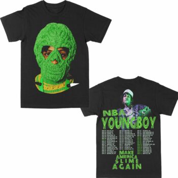 NBA Youngboy "Big Face MASA Tour" Graphic T-Shirt