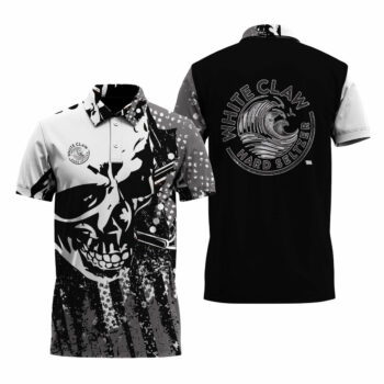 White Claw Skull Legend Polo Shirt