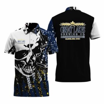Great Lakes Skull Legend Polo Shirt