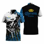 Corona Extra Skull Legend Polo Shirt